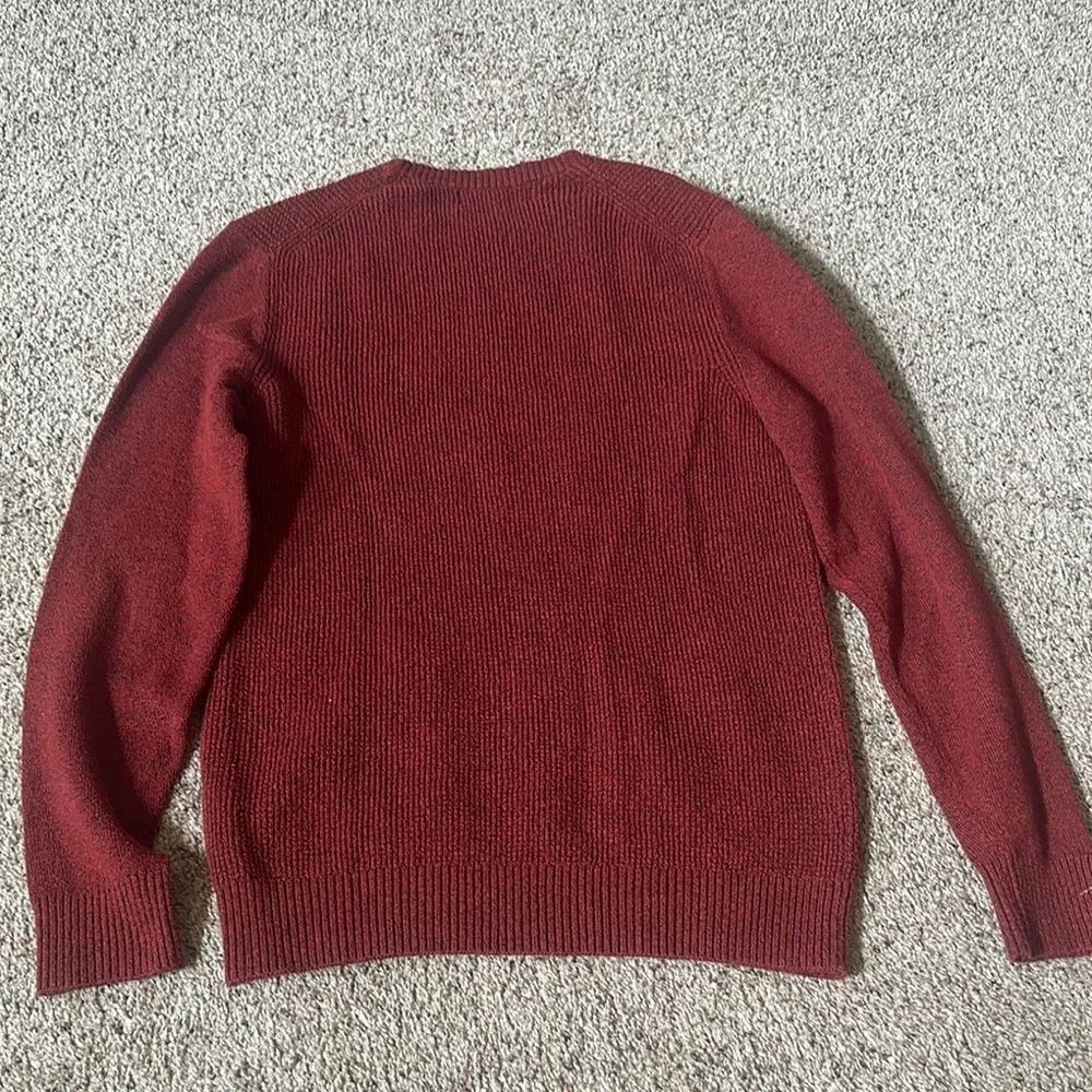Banana Republic Red Crewneck Sweater